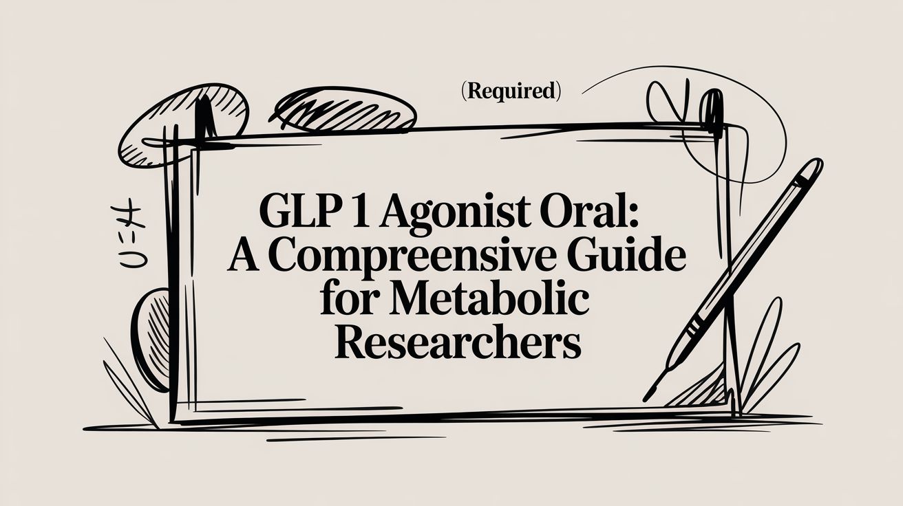 Glp 1 agonist oral: A Comprehensive Guide for Metabolic Researchers